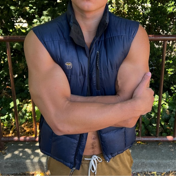 MOUNTAIN HARDWEAR MEN GOOSE DOWN JACKET VEST COAT THICK PUFFER THERMAL WARM HIKE - Picture 11 of 16